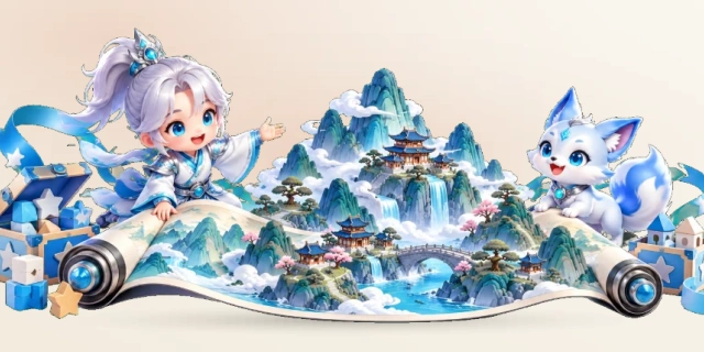 江山美景画